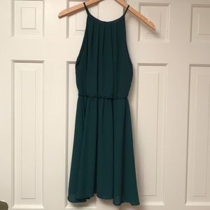 Lush halter neck dress
